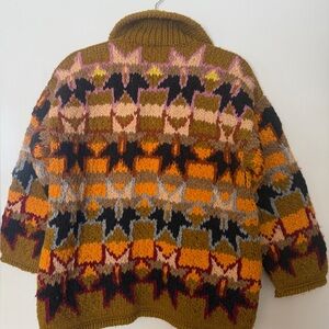 Coraza Ecuador Cardigan Sweater with Full Zip